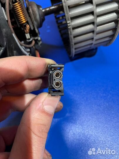 Мотор моторчик печки BMW E60 E63