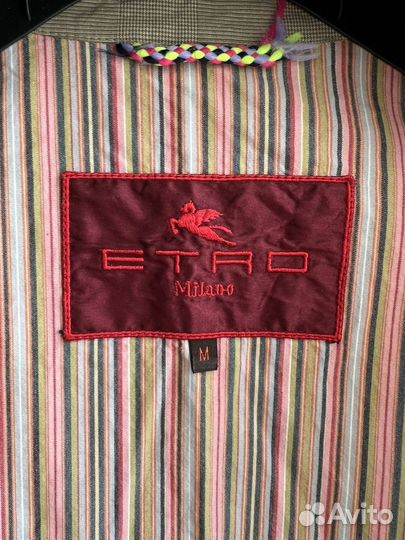 Плащ Etro Milano Made in Italy Оригинал