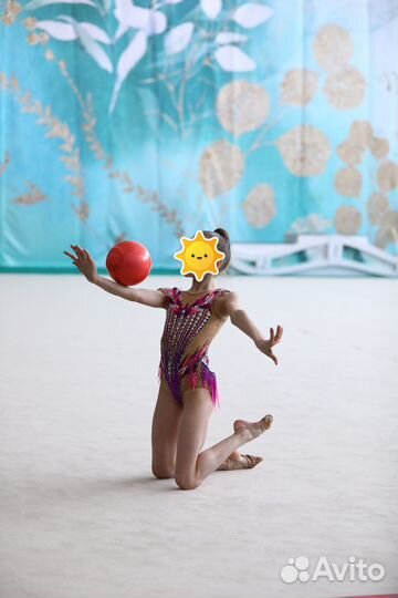 Мяч Chacott 17 см Цвет Guava в отл.состоянии