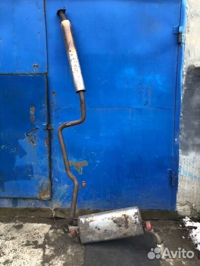 Глушитель в сборе Ford Focus 3 хетчбэк 1 2011