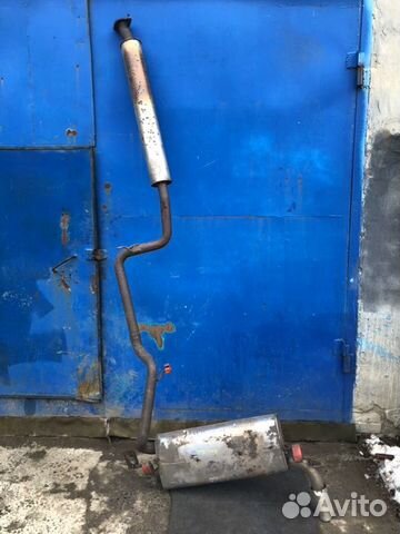 Глушитель в сборе Ford Focus 3 хетчбэк 1 2011