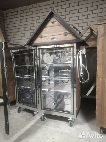 Коптильня горячего копчения