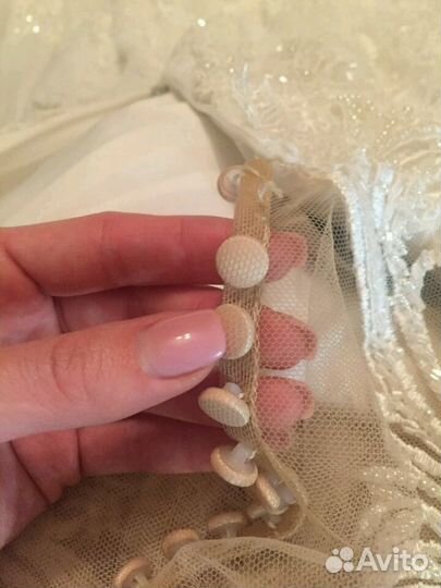 Обтяжка пуговиц материалом закаказчика (тканью, эк