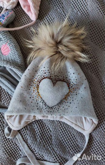 Шапка на 1-2 года hm noble people