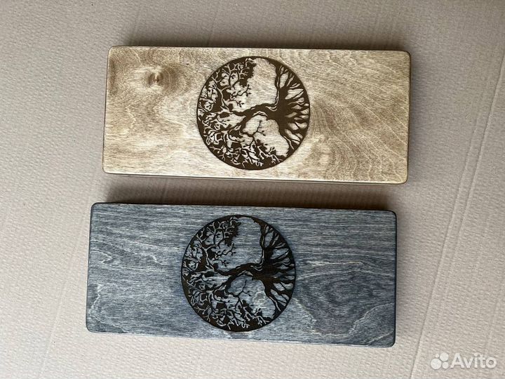 Доска садху с медными гвоздями для занятий йогой