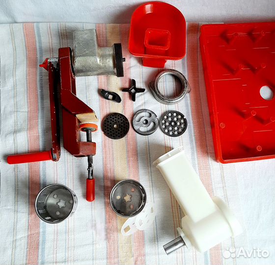 Мясорубка - овощерезка ручная СССР Касли