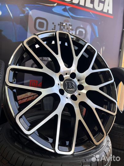 Литые диски Brabus r20 5*112 разноширокие мерседес