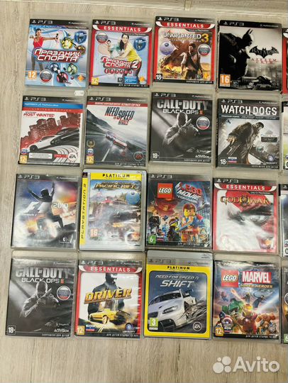 Игровые диски на ps3