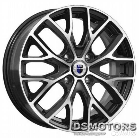 Диски Лилиом 6.0/16 4x100 ET41 d60.1 алмаз чёрный