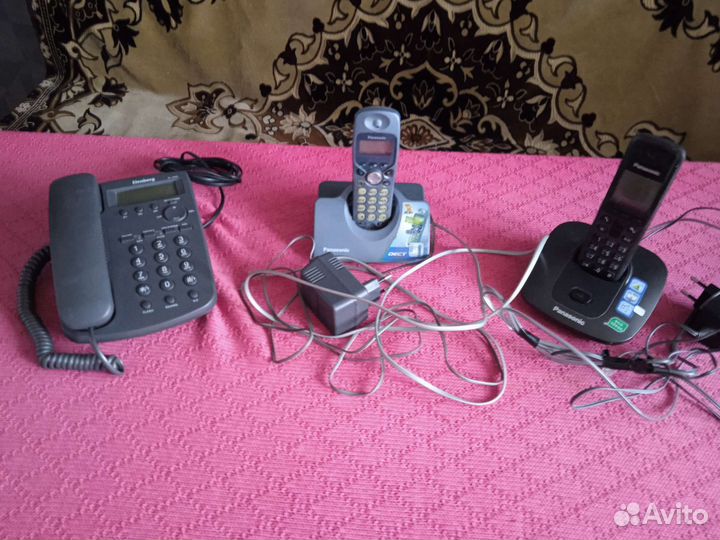 Стационарный телефон panasonic