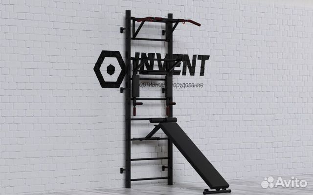 Шведская стенка 4в1 черный