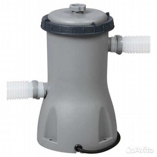 Бассейн каркасный круглый фильтр-насос, лестница