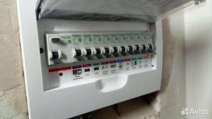 Электрика (электромонтажные работы) слаботочка