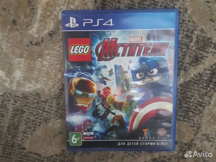 Игры на ps4, Lego marvel мстители