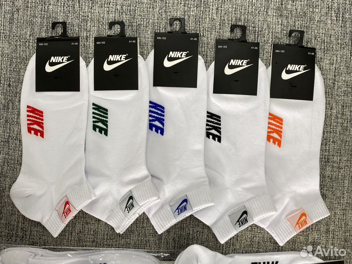 Носки nike короткие 10 пар