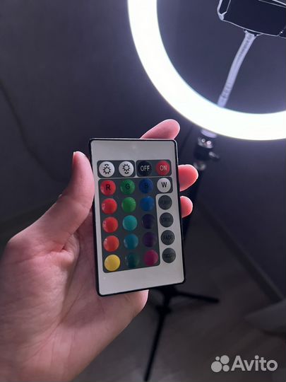 Кольцевая rgb-лампа 26 см