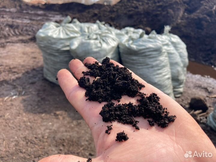 Чернозем в мешках