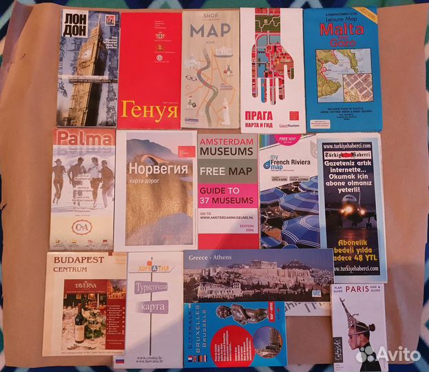 Карты городов и стран мира