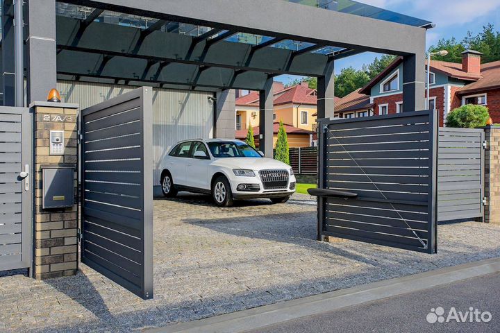 Распашные ворота doorhan