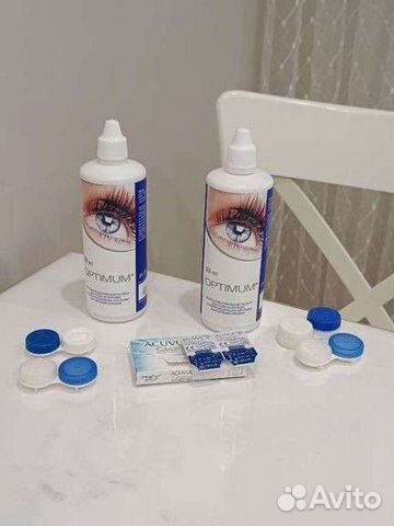 Линзы acuvue oasys -3 и раствор