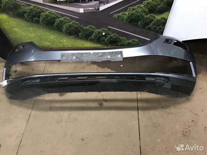 Бампер передний Skoda Kodiaq 2016 - 2021