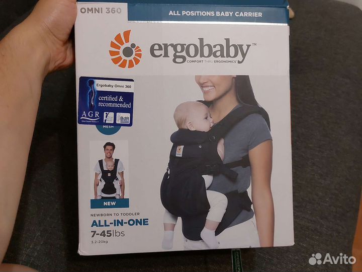 Эргорюкзак Ergobaby Omni 360