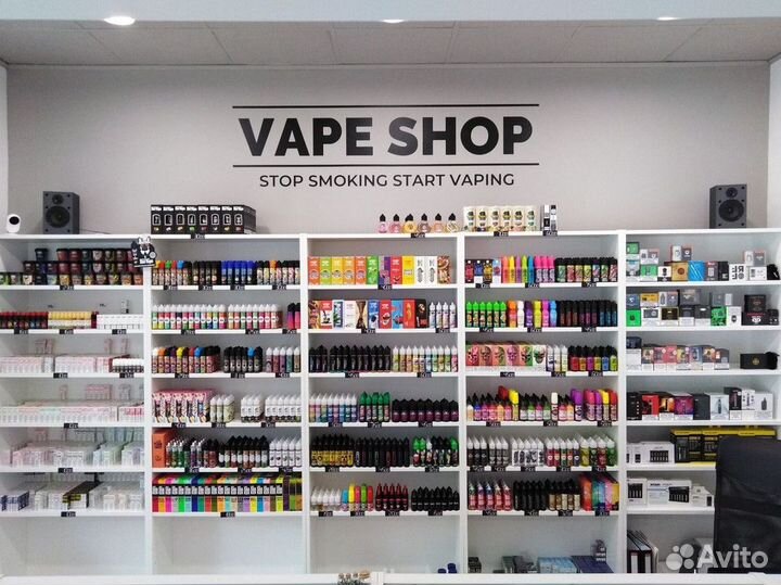 Магазин табака с аксессуарами для вейпов