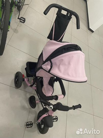 Коляска велосипед детский