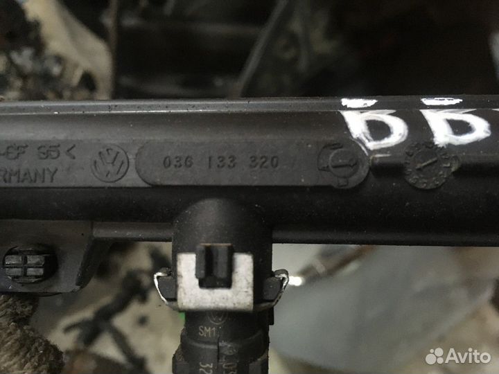 Рейка топливная (рампа) с форсунками BBY