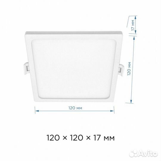 Встраиваемая светодиодная панель Apeyron 06-28