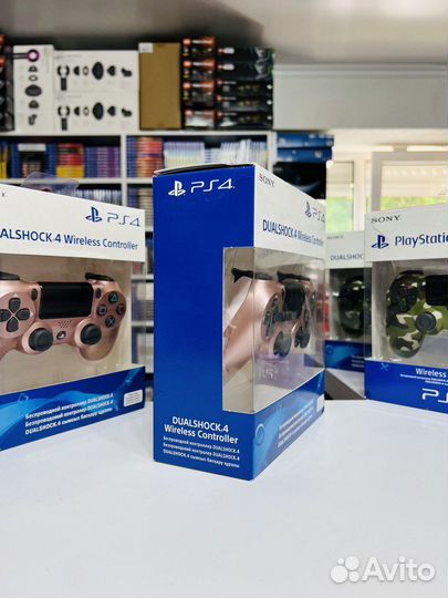 PS4 Джойстик Sony DualShock 4 Rose Gold Оригинал