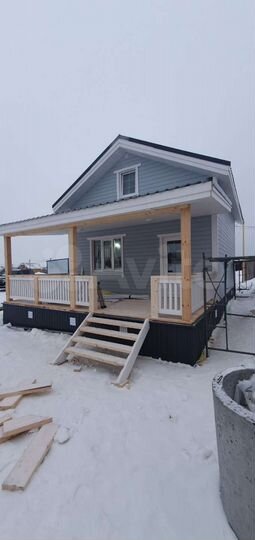 Дом 91,9 м² на участке 10 сот.