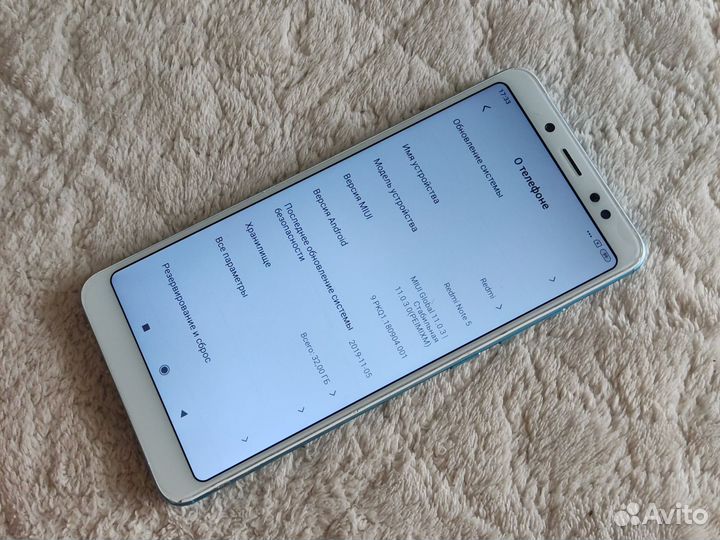 Xiaomi Redmi Note 5, 3/32 ГБ