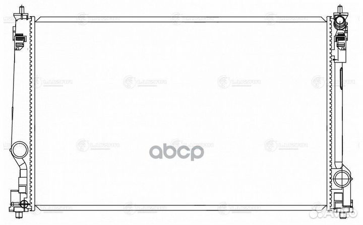 Радиатор toyota camry 18- 2.0/2.5/3.5 охлаждени