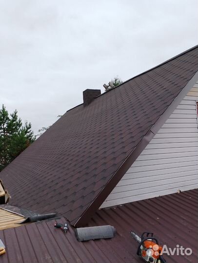 Крыша кровельные работы