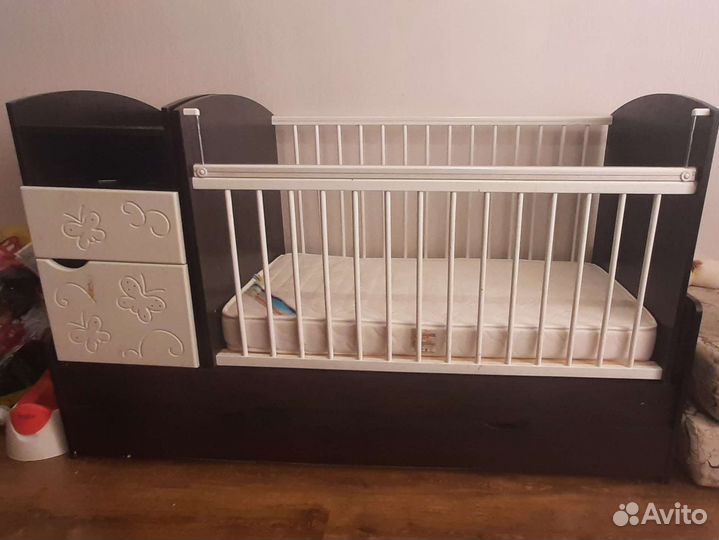 Детская кроватка трансформер