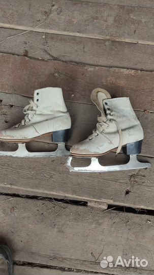 Коньки детские клюшки ледянки