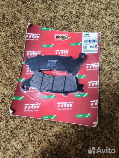 Тормозные колодки TRW MCB704