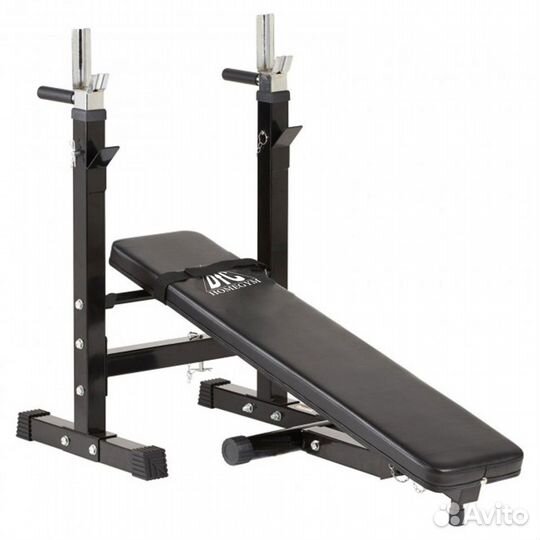 Скамья со стойками под штангу DFC dbch2B