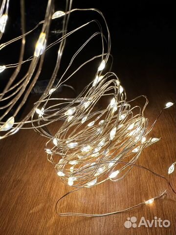 Гирлянда светодиодная на батарейках