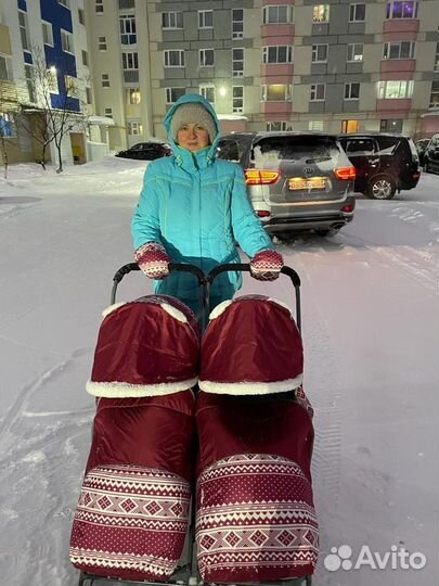 Санки для двойни или погодок