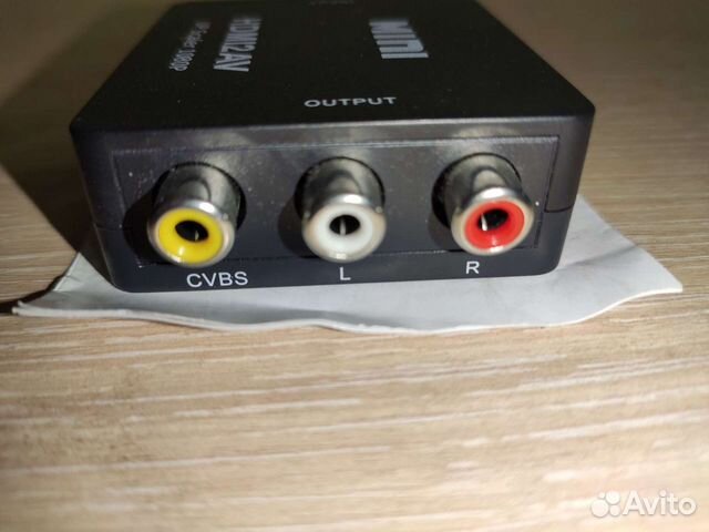 Конвертер из hdmi в rca