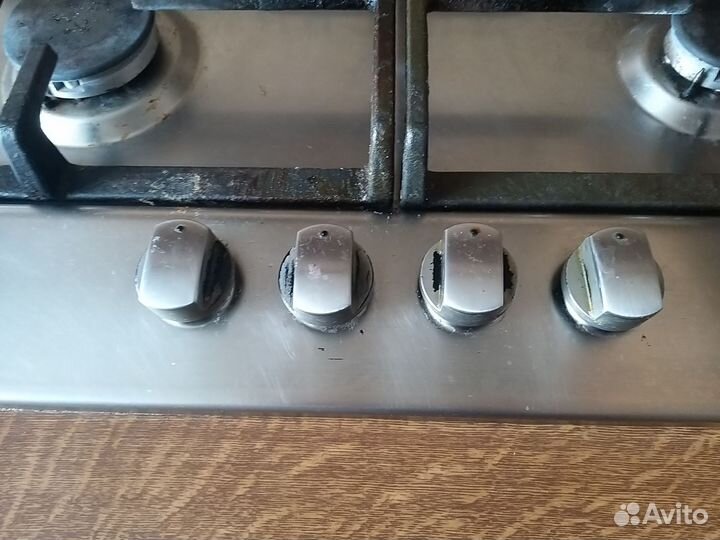 Газовая варочная панель wirpool 4 конфорки бу