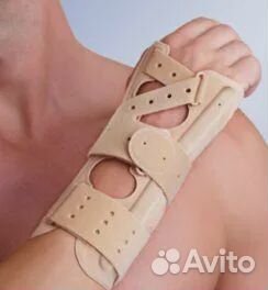 Бандаж на лучезапястный сустав Орлиман M660, бежев