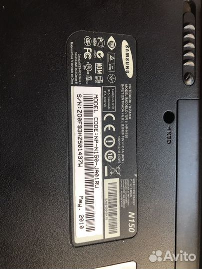 Нетбук samsung n150
