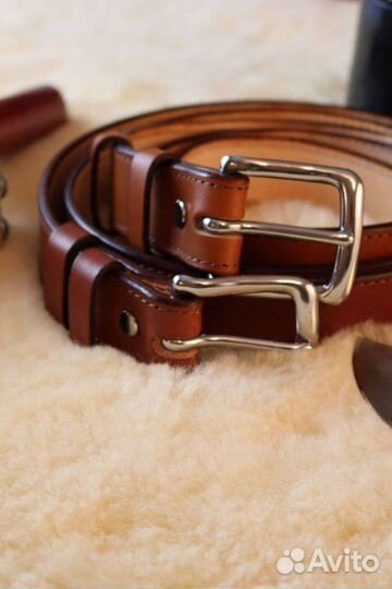 Ремень кожаный