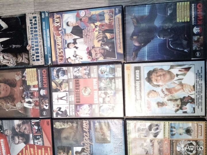 DVD мультики и фильмы