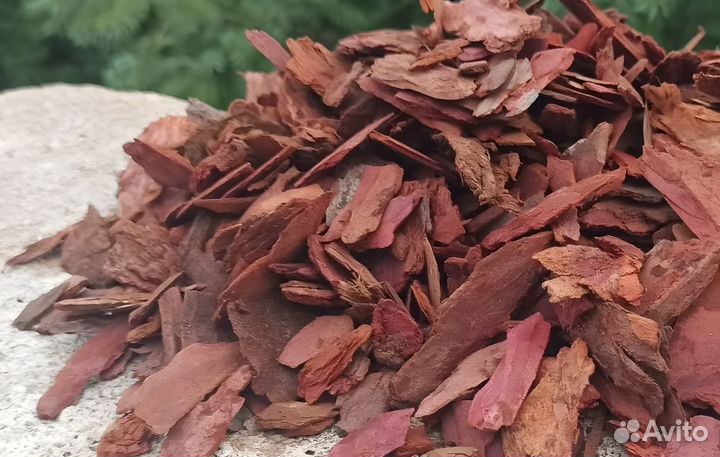 Кора мульча лиственница сосна 60 л