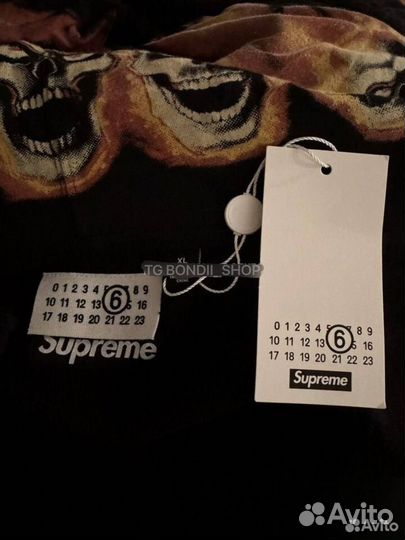 Зип Худи Supreme maison margiela