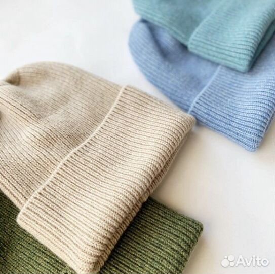 Шапка и снуд из кашемира